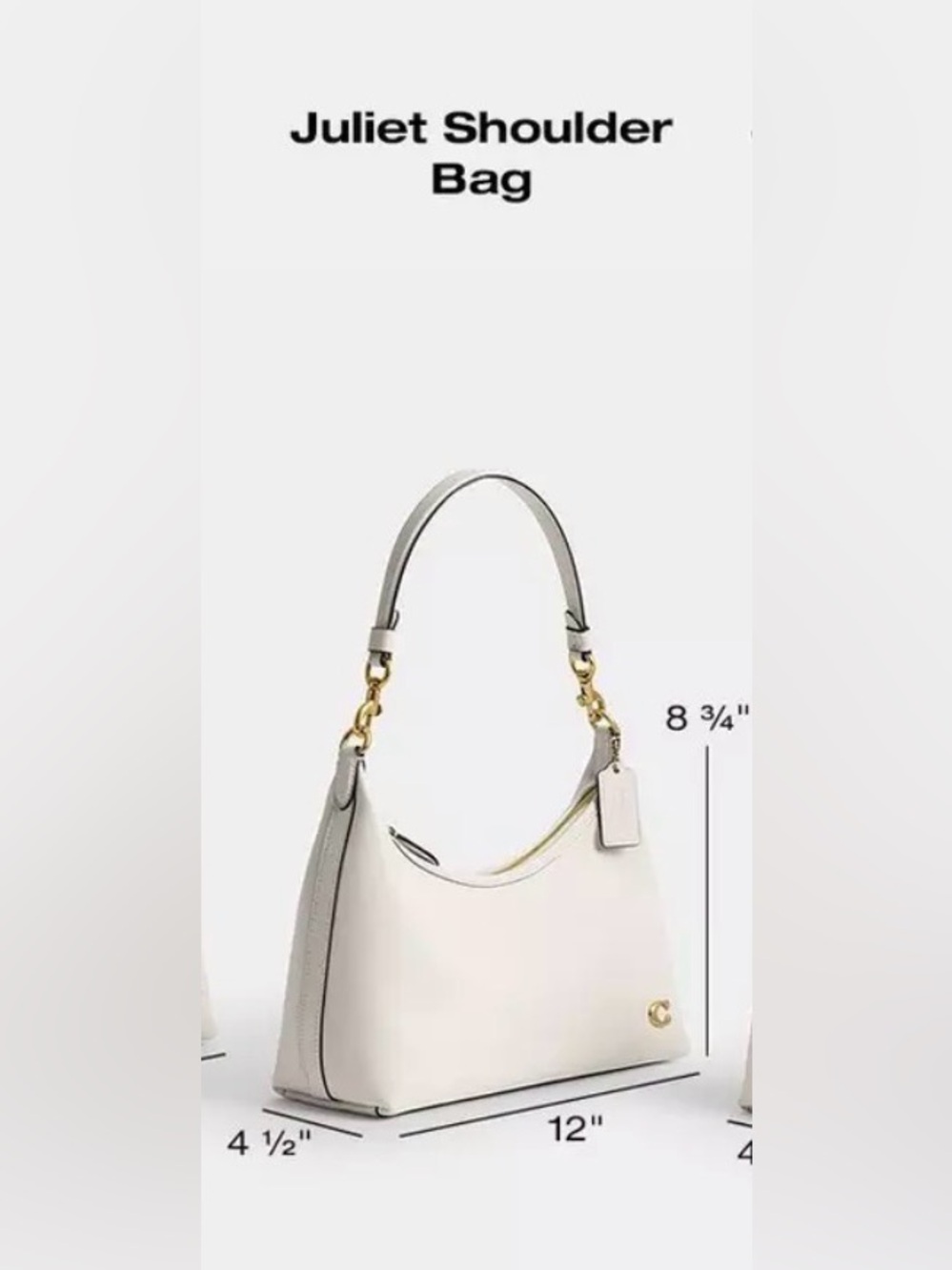 Coach JULIET Shoulder Bag - Picture 8 of 9